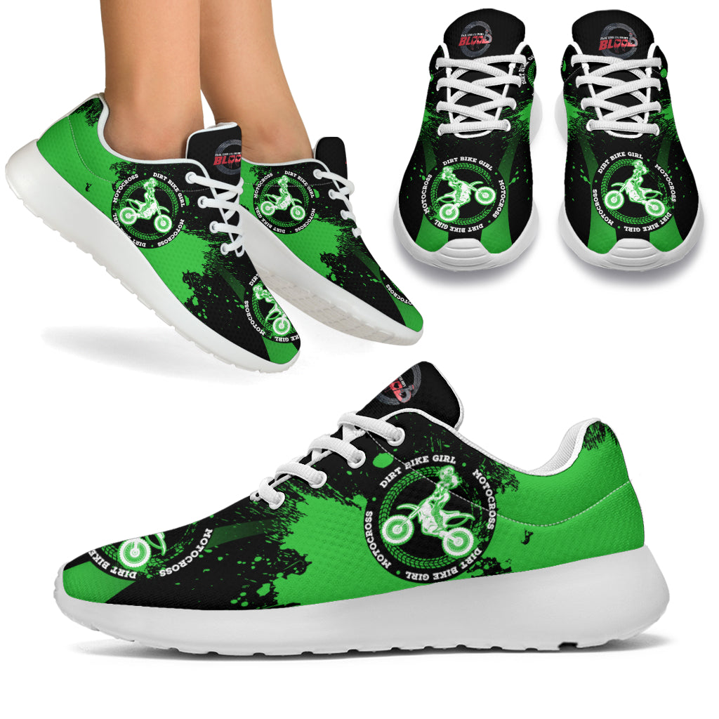 Dirt Bike Girl Sneakers