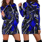 Motocross Hoodie Dress