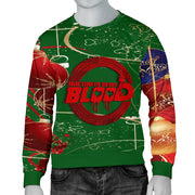 Racing Is In My Blood Ugly Men's Sweater