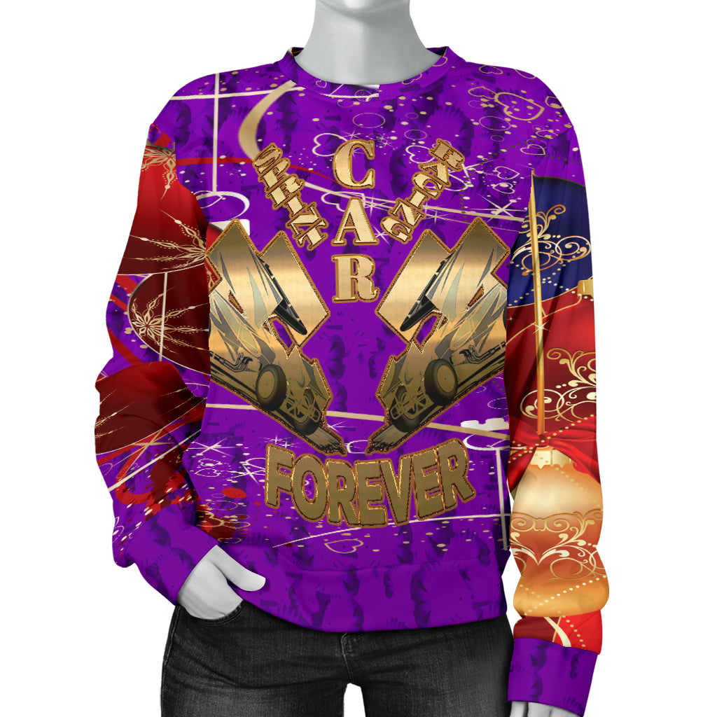 Sprint Car Racing Ugly Women's Sweater