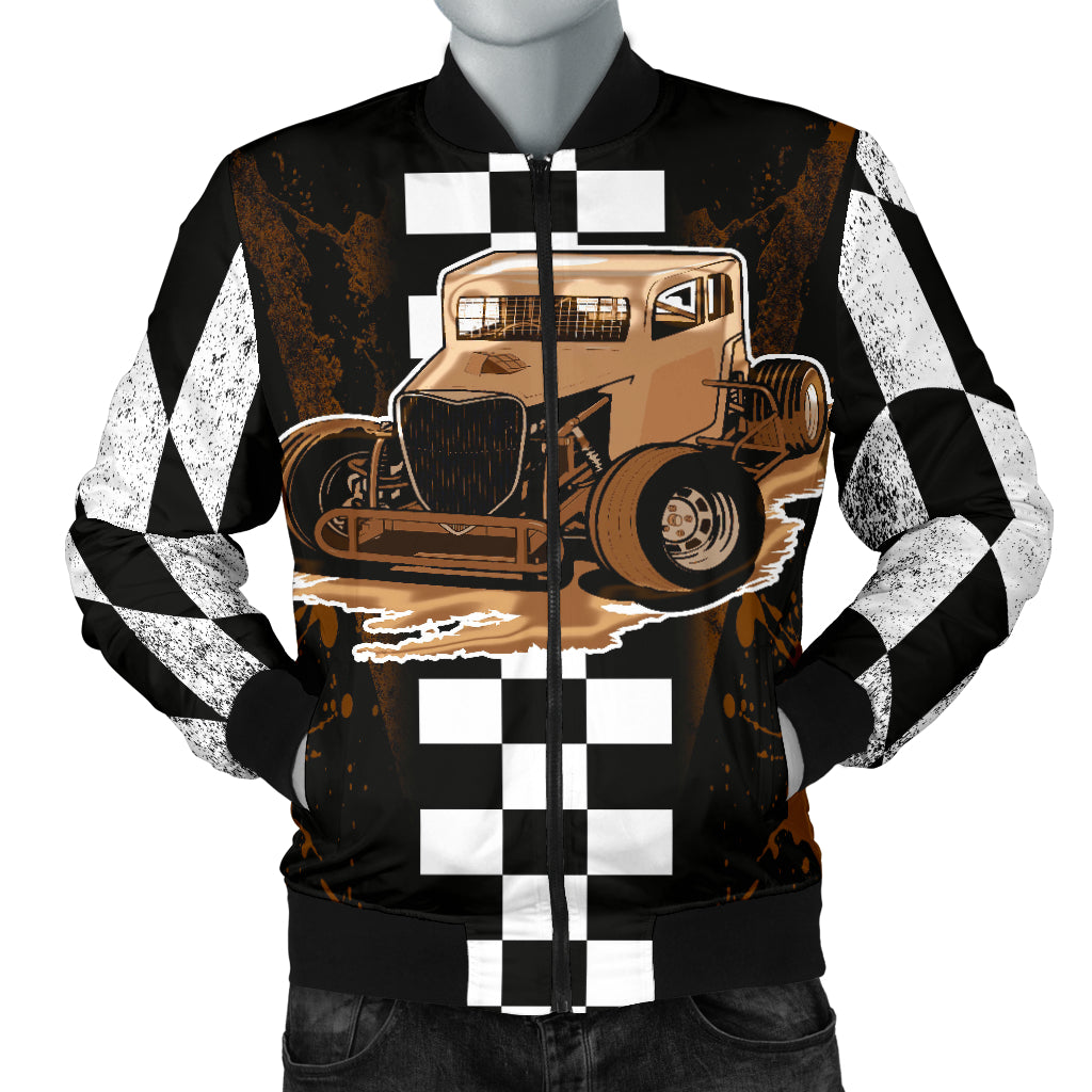 Dwarf Car Racing Men's Bomber Jacket