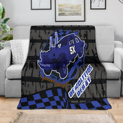 Custom Demolition Derby blanket