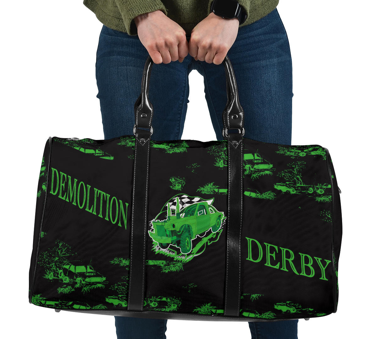 Demolition Derby Travel Bag