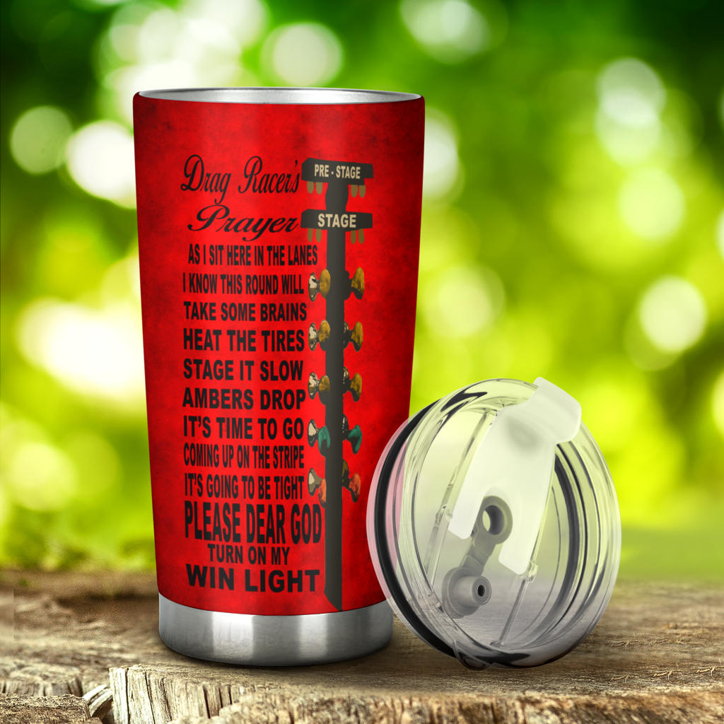 Drag Racer's Prayer Tumbler