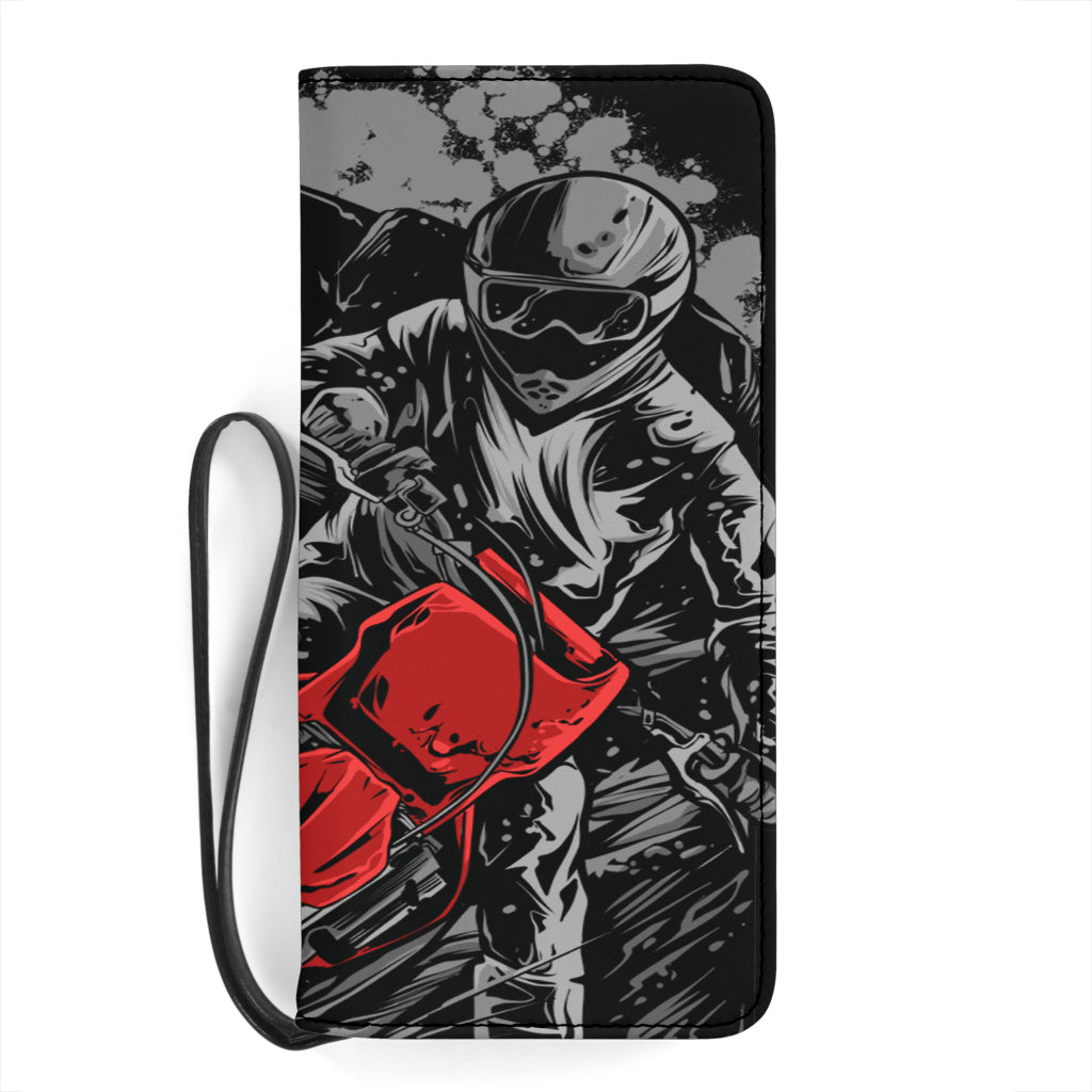 Motocross Clutch Purse