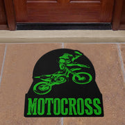 Custom Shaped Motocross Door Mat