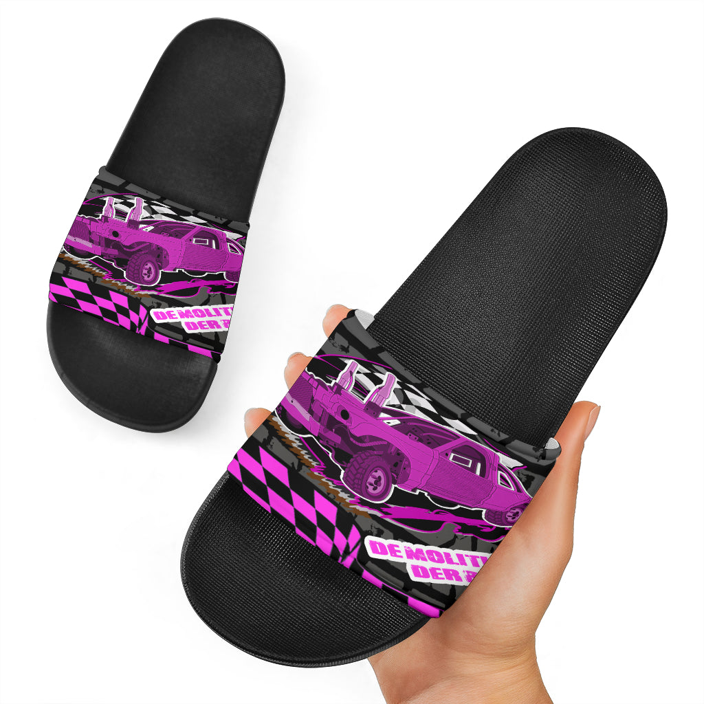 Demolition Derby Slide Sandals