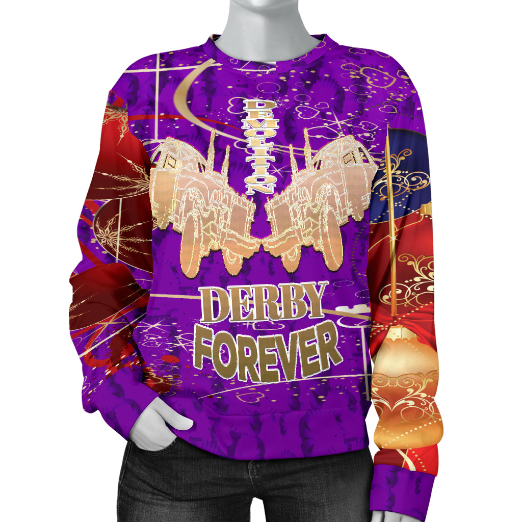 Demolition Derby Ugly Women's Sweater