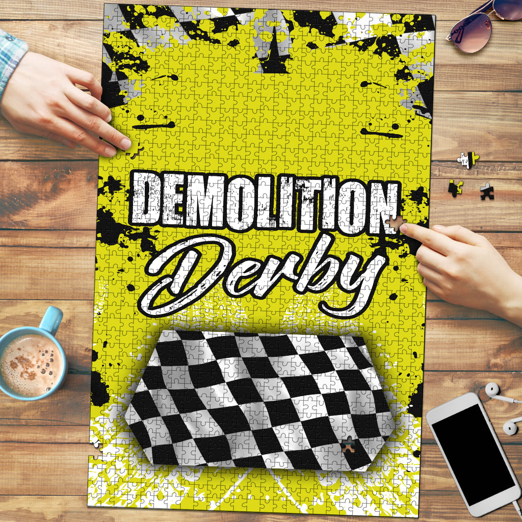 Demolition Derby Jigsaw Puzzle