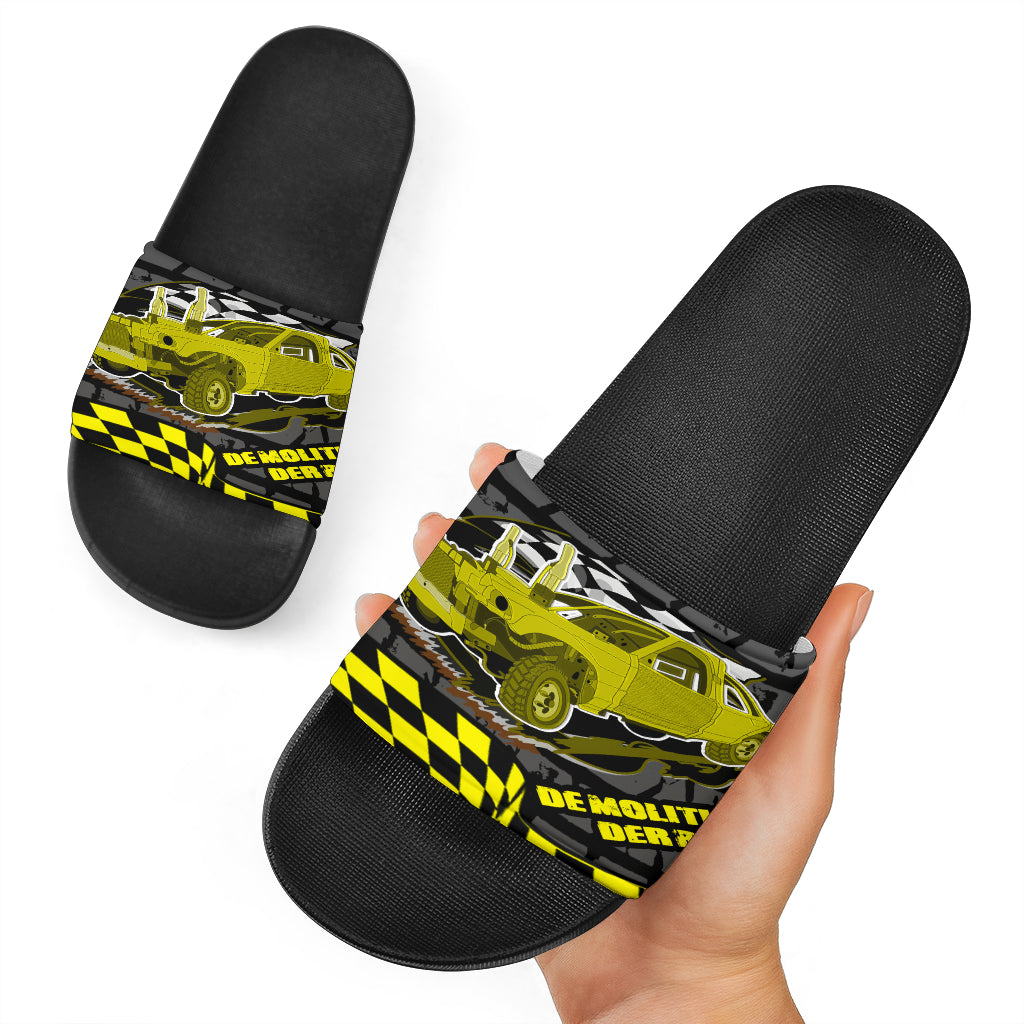 Demolition Derby Slide Sandals