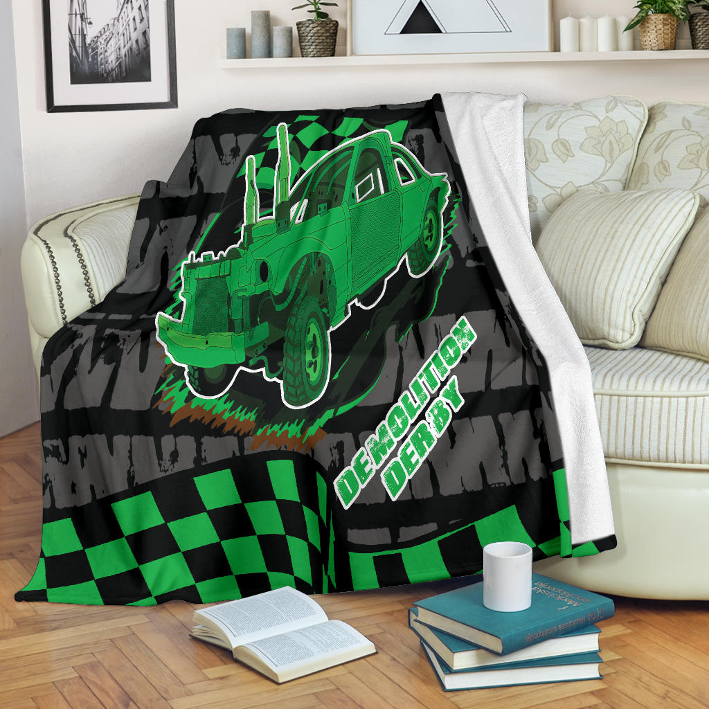 Demolition Derby Blanket