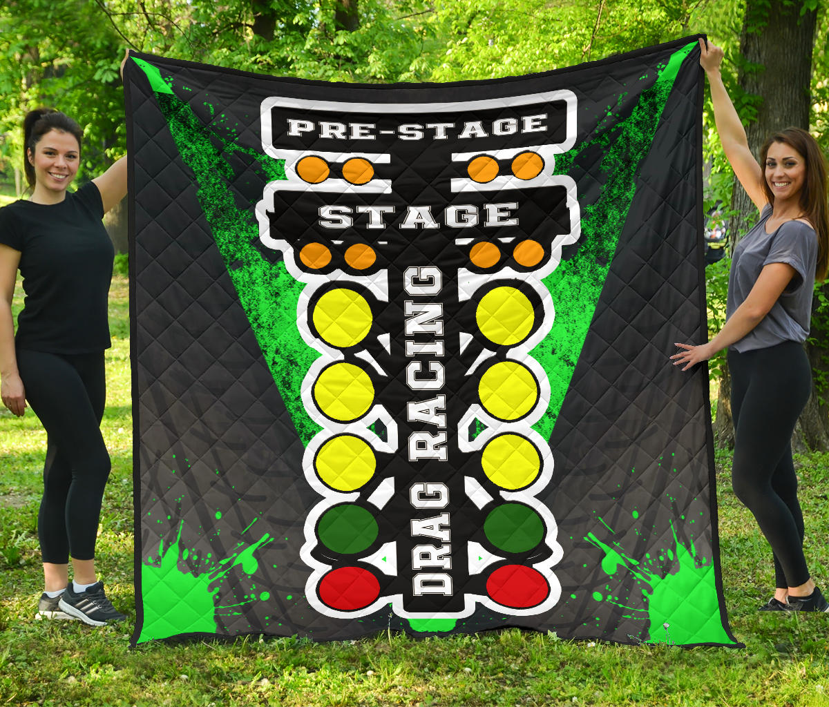Drag Racing Premium Quilt