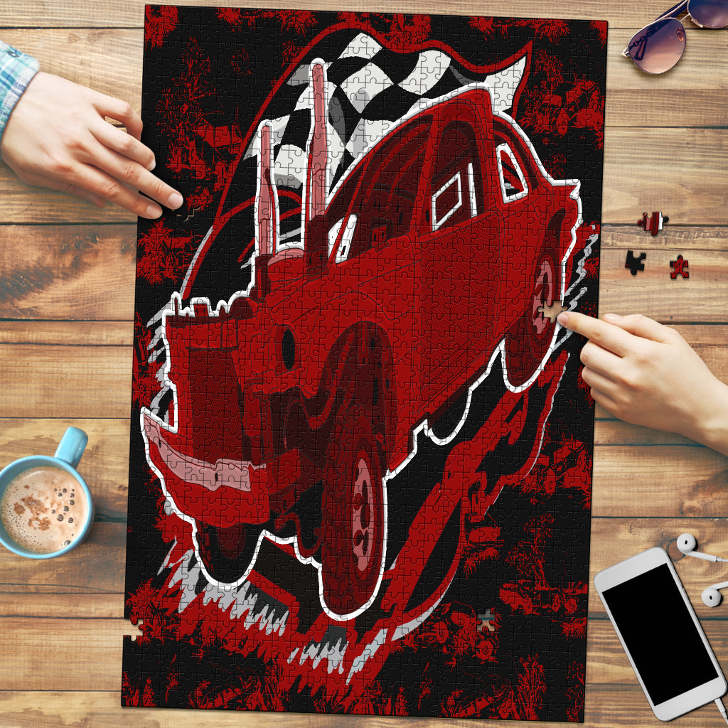 Demolition Derby Jigsaw Puzzle