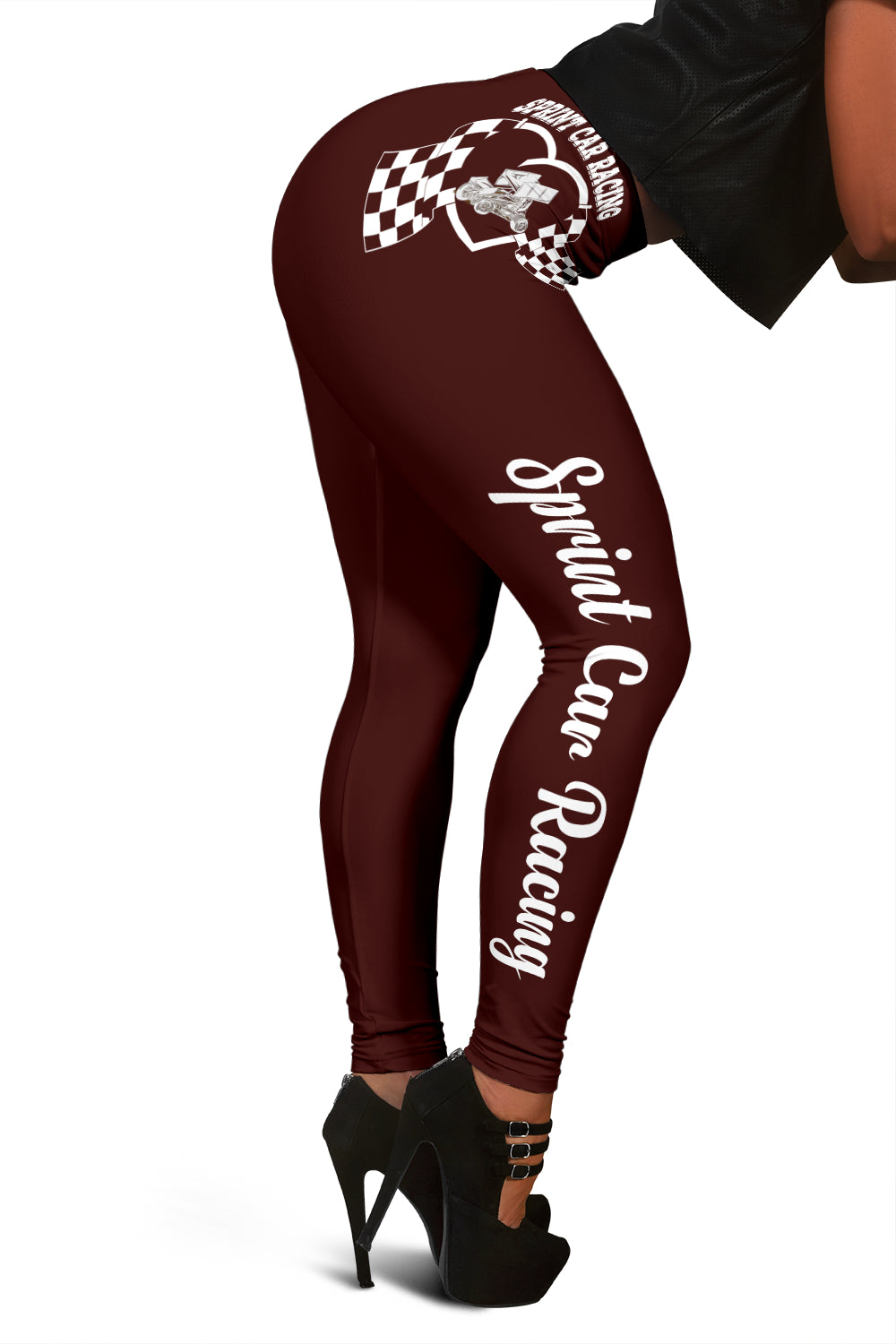 Sprint Car Racing Leggings