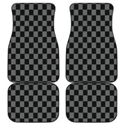 Racing Checkered Flag Car Mats