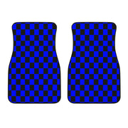 Racing Checkered Flag Car Mats