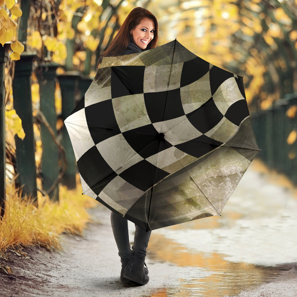 Racing Flag dirty Umbrella