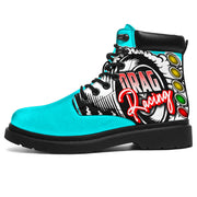 Drag Racing All-Season Boots carolina blue