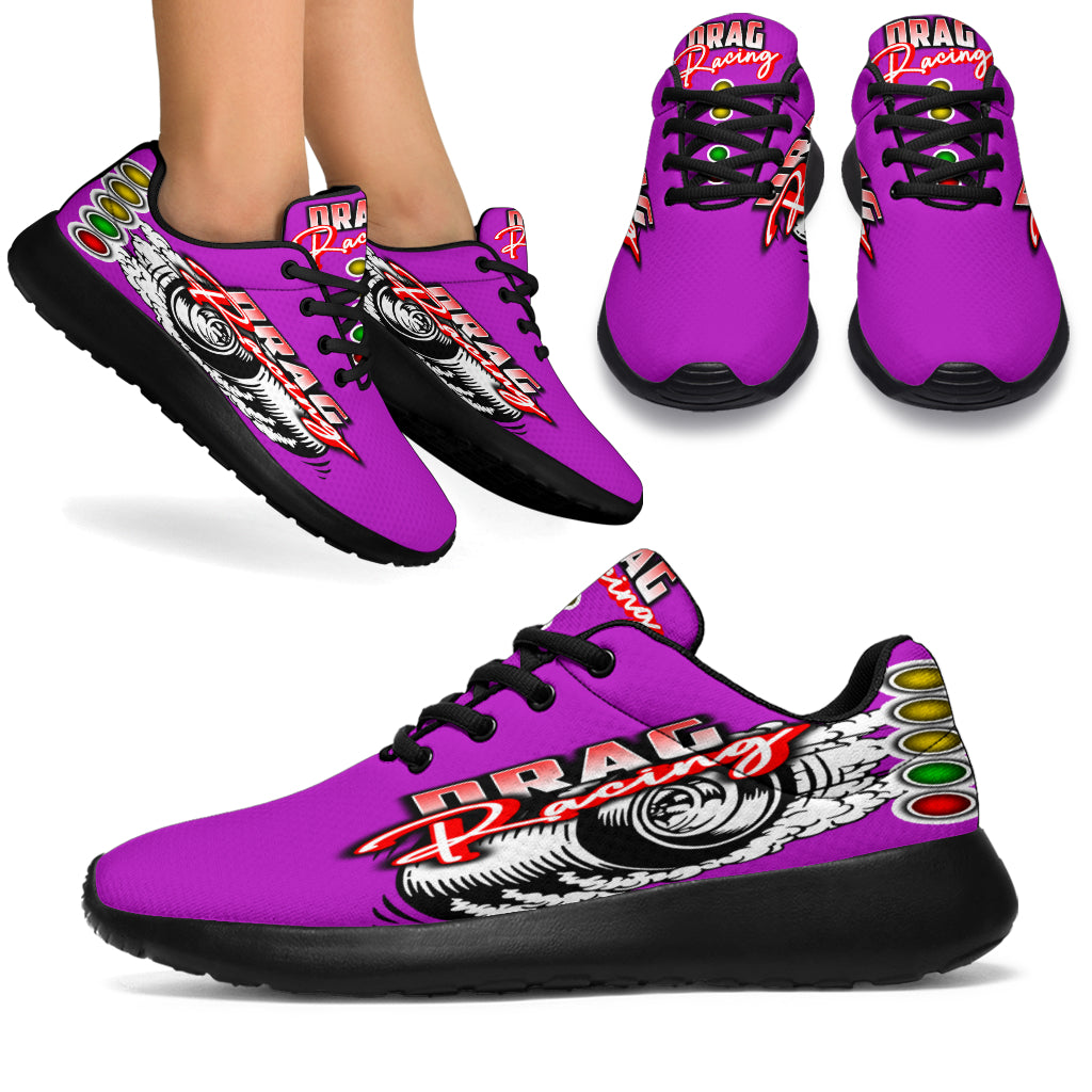 Drag Racing Slip Ons Orange