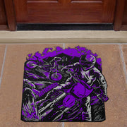 Custom Shaped Motocross Door Mat