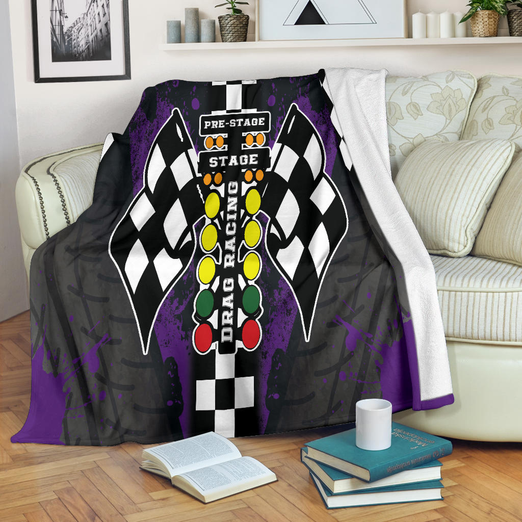 Drag Racing Blanket