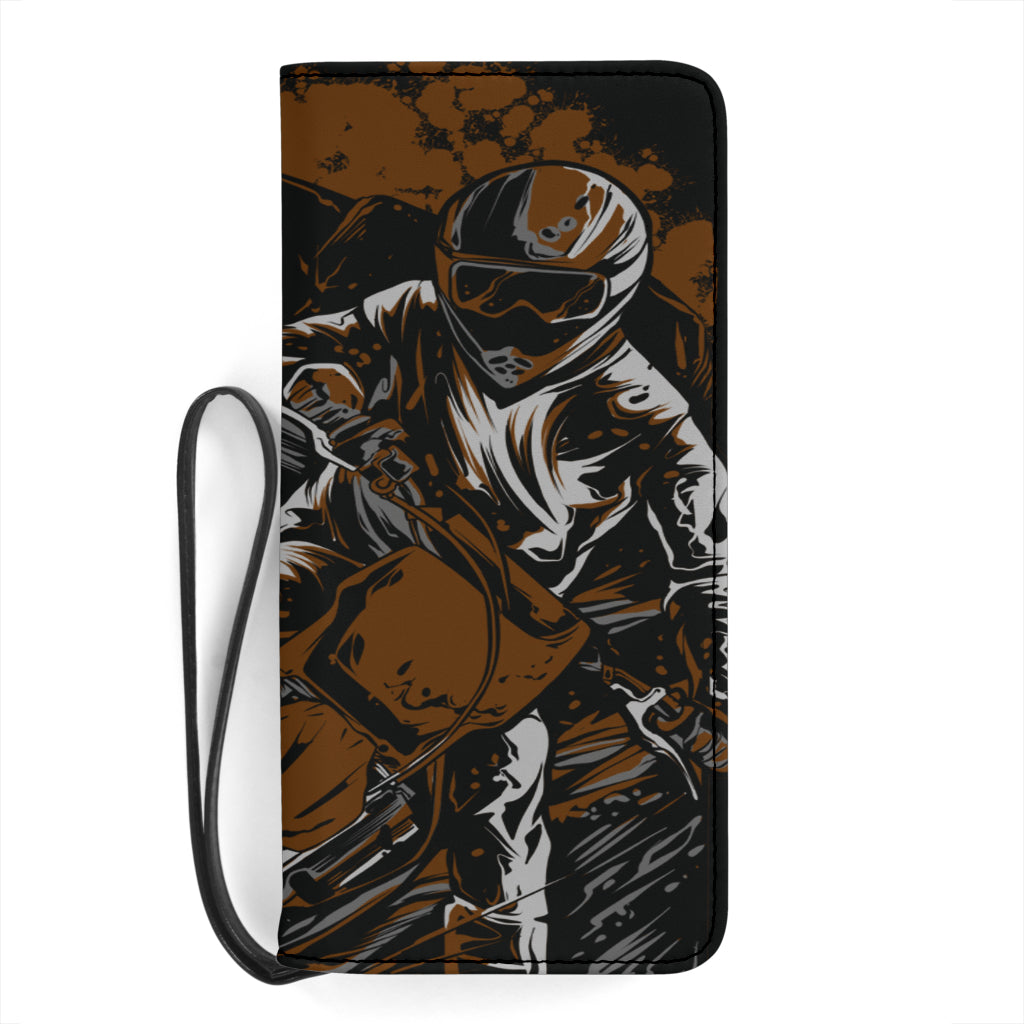 Motocross Clutch Purse