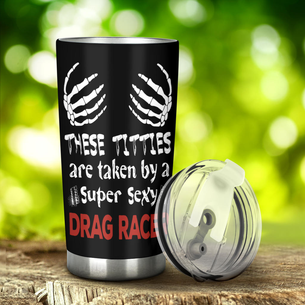 I'm A Drag Racer Tumbler