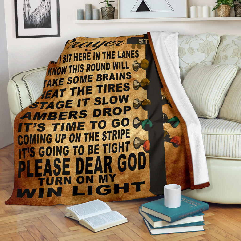 Drag Racer's Prayer Blanket