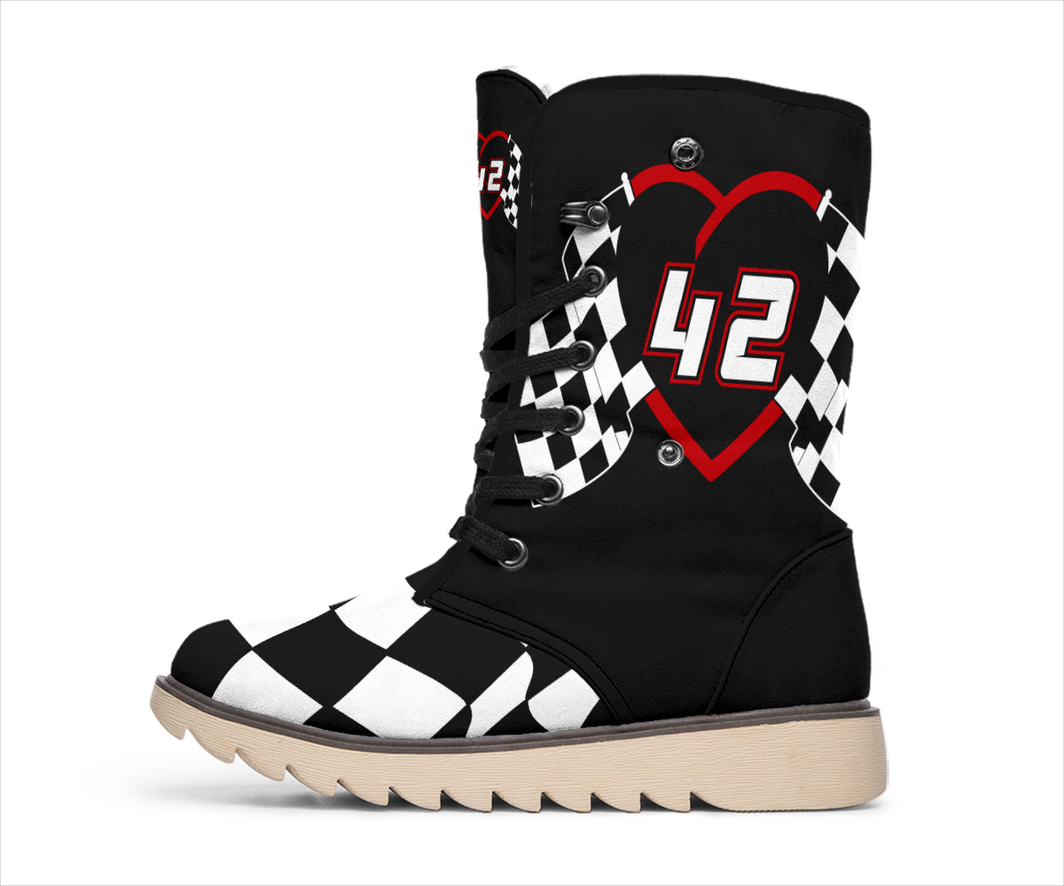 Custom racing boots
