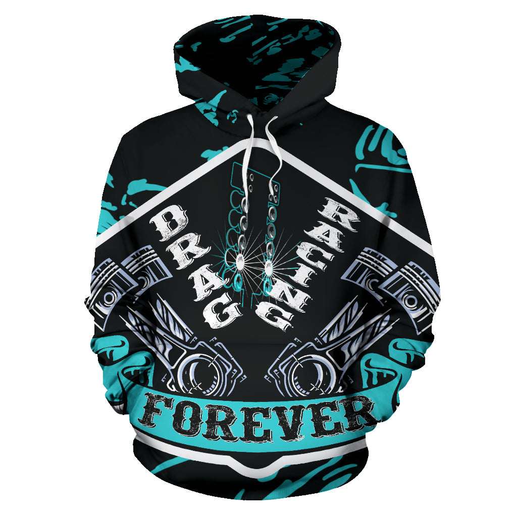 Drag Racing Forever Hoodie