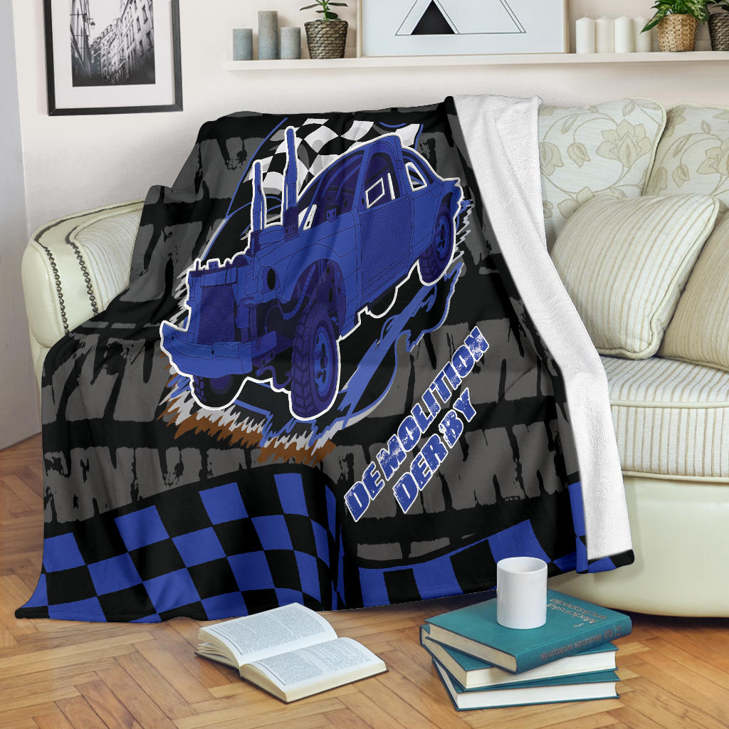 Demolition Derby Blanket