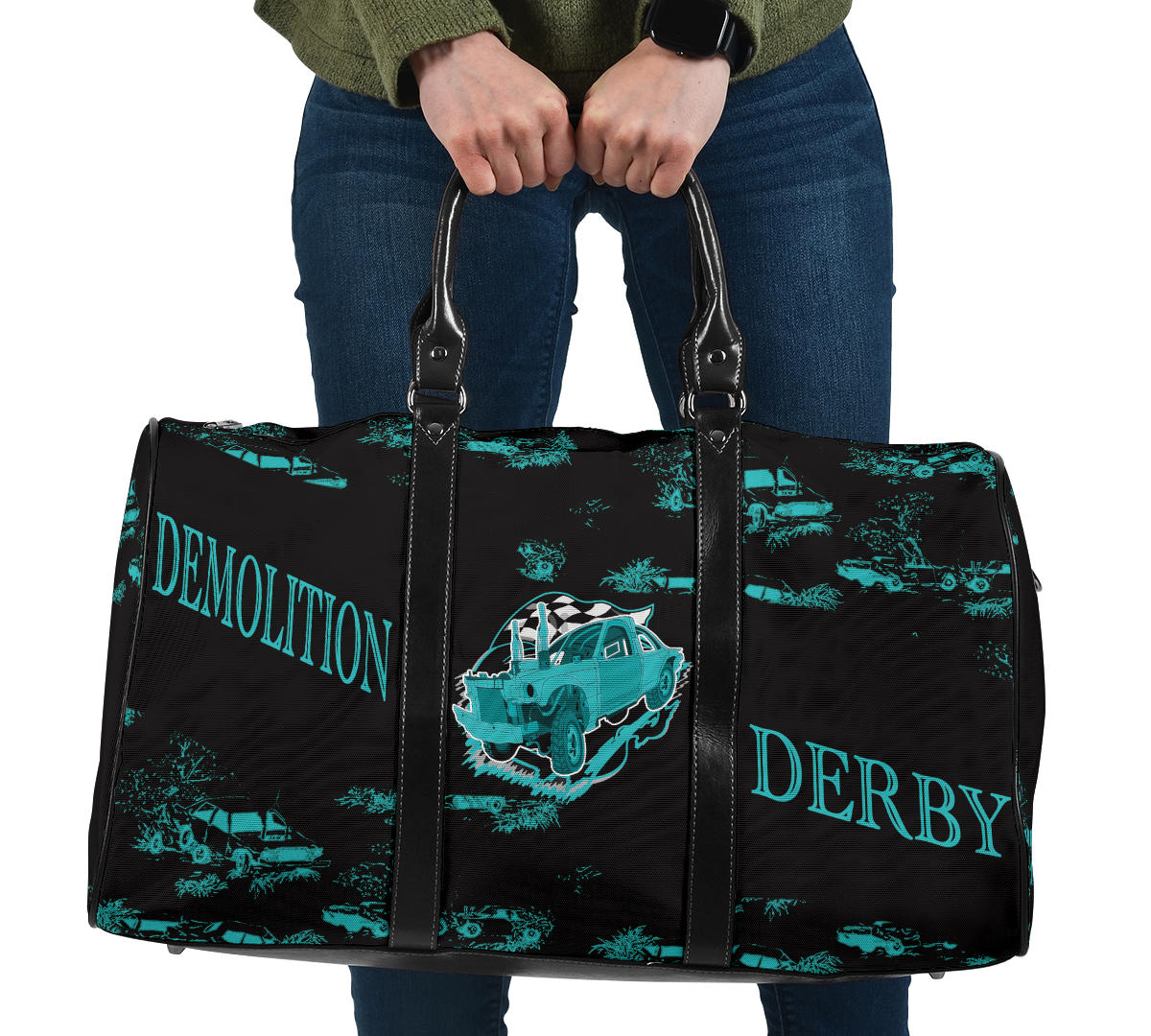 Demolition Derby Travel Bag