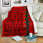 Drag Racer's Prayer Blanket