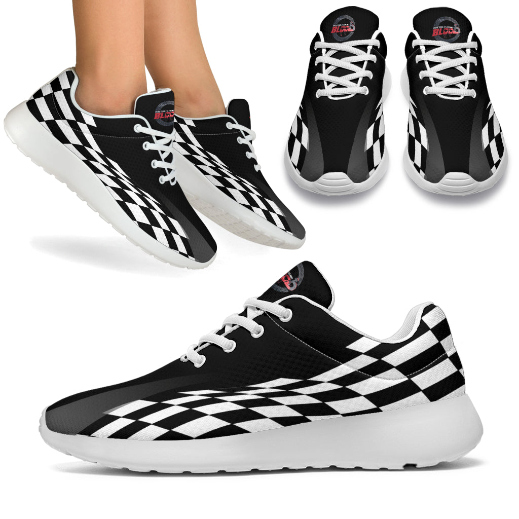 Racing checkered Sneakers