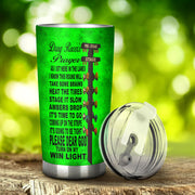 Drag Racer's Prayer Tumbler