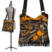 Motocross Crossbody Boho Handbag