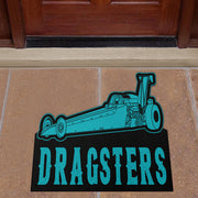 Custom Shaped Dragster Door Mat