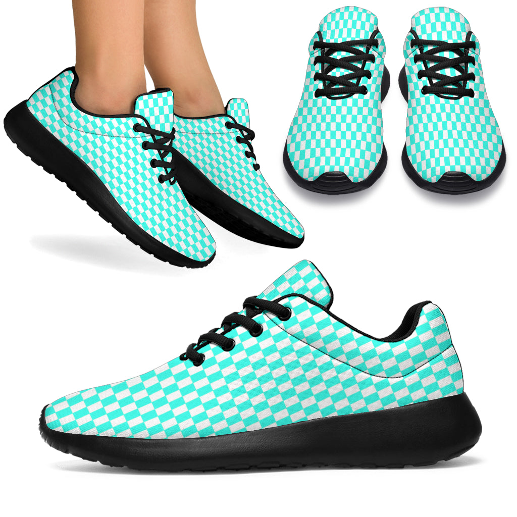 Racing Checkered Flag High Top Shoes JDA main image 1