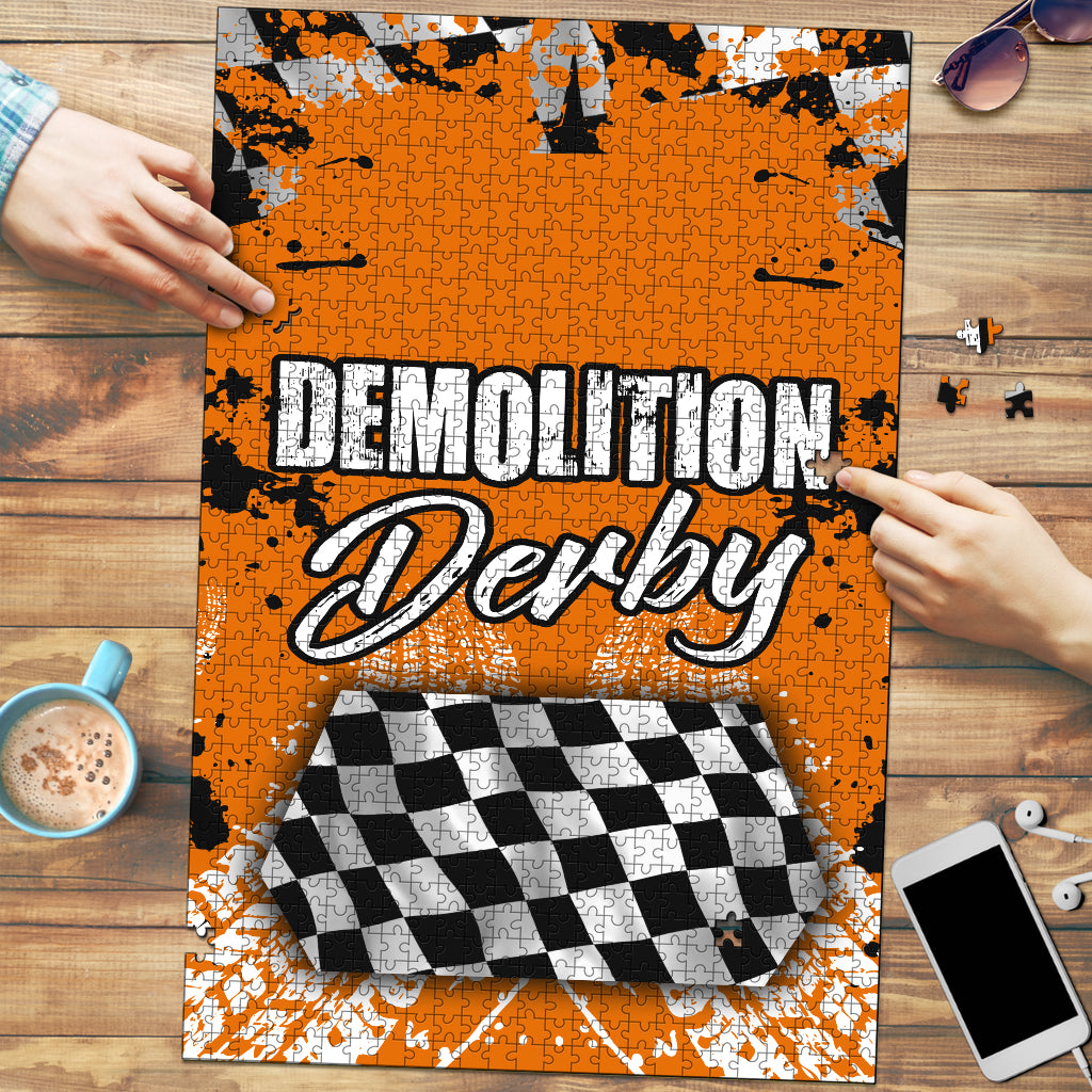 Demolition Derby Jigsaw Puzzle