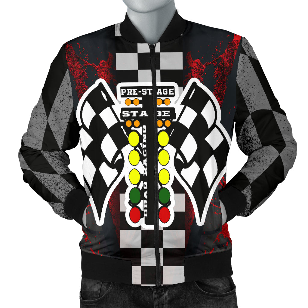 Drag Racing Men's Bomber Jacket RBR