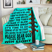 Drag Racer's Prayer Blanket