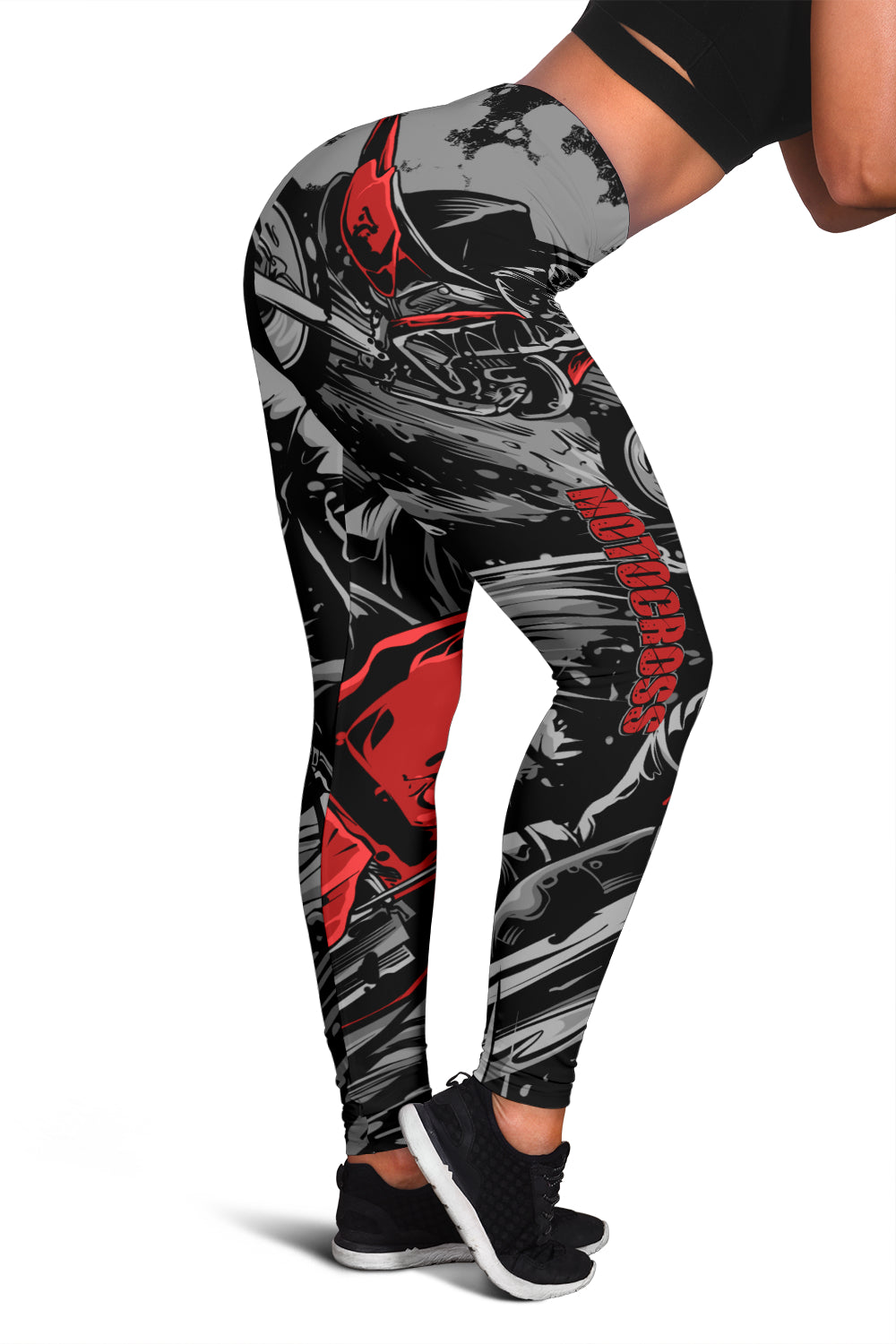 Motocross Leggings Grey