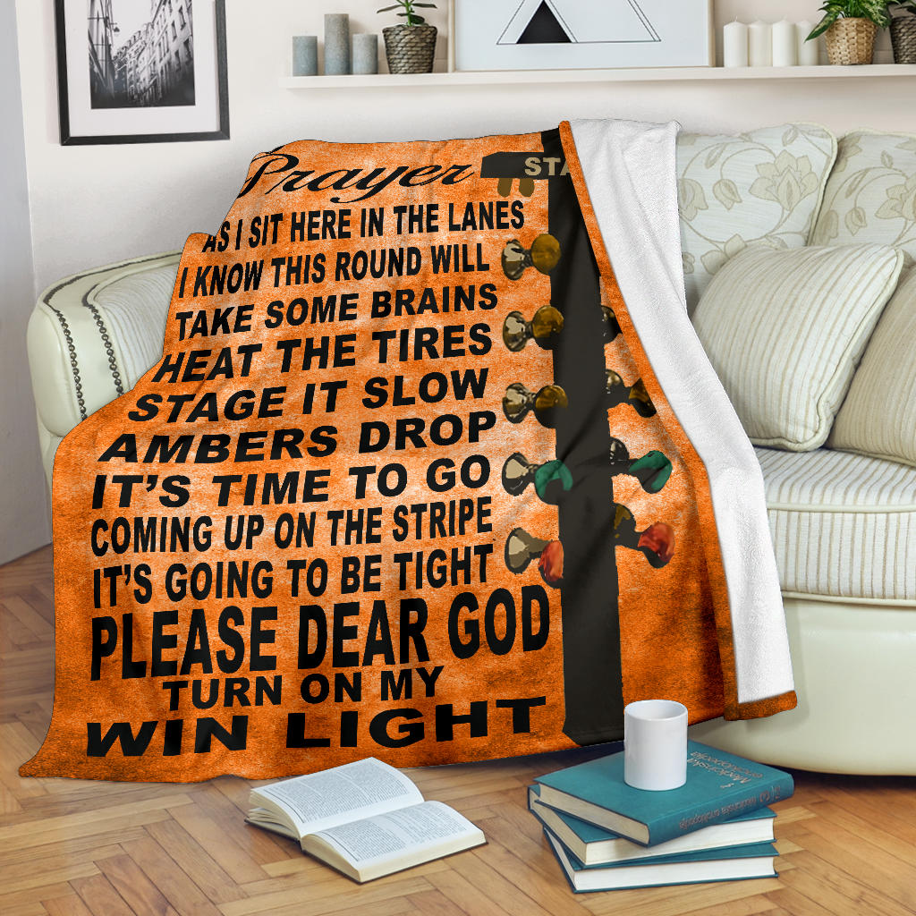 Drag Racer's Prayer Blanket