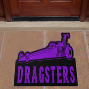 Custom Shaped Dragster Door Mat