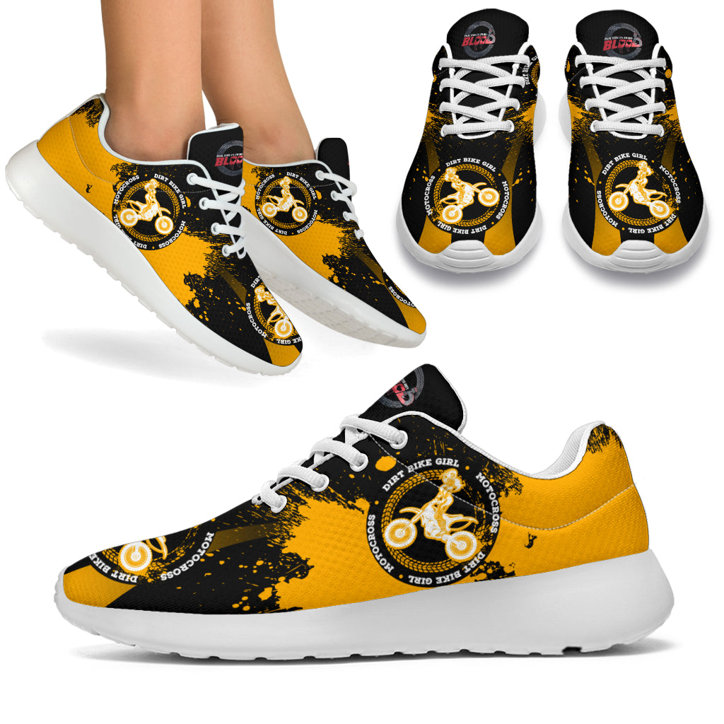 Dirt Bike Girl Sneakers