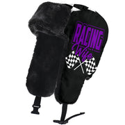 Racing Wife Checkered Trapper hat