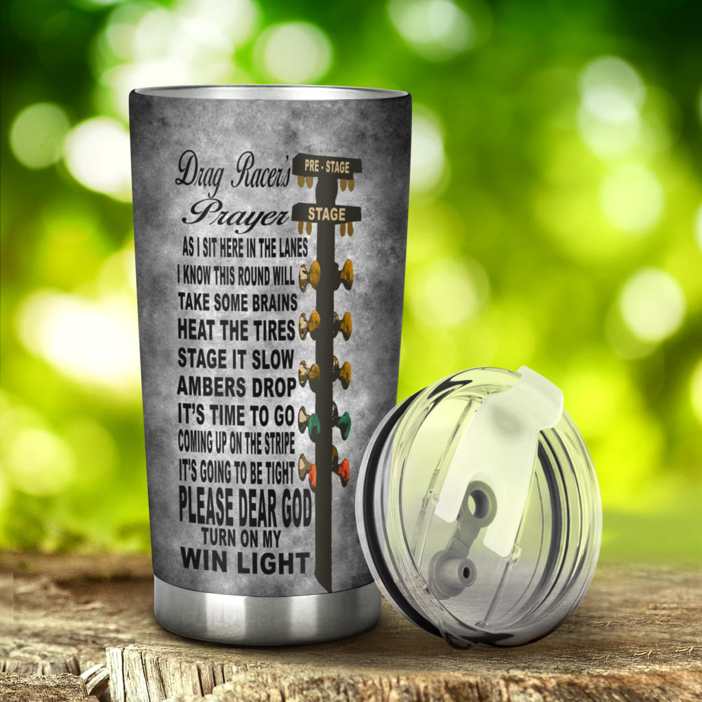 Drag Racer's Prayer Tumbler 