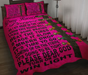 Drag Racer's Prayer Quilt Bed Set