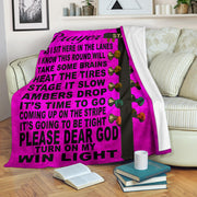 Drag Racer's Prayer Blanket