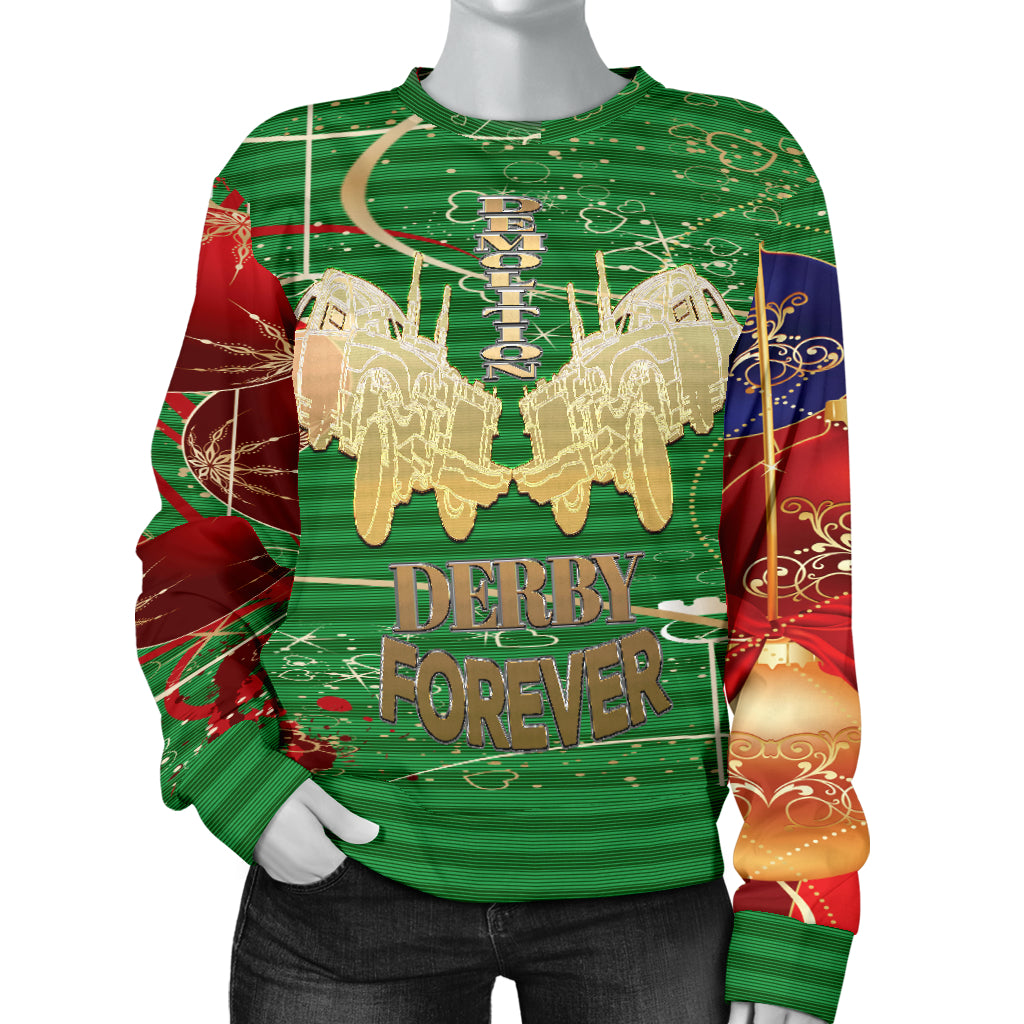 Demolition Derby Ugly Women's Sweater